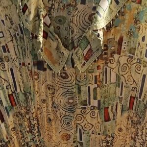 Abstract Patterned Blouse